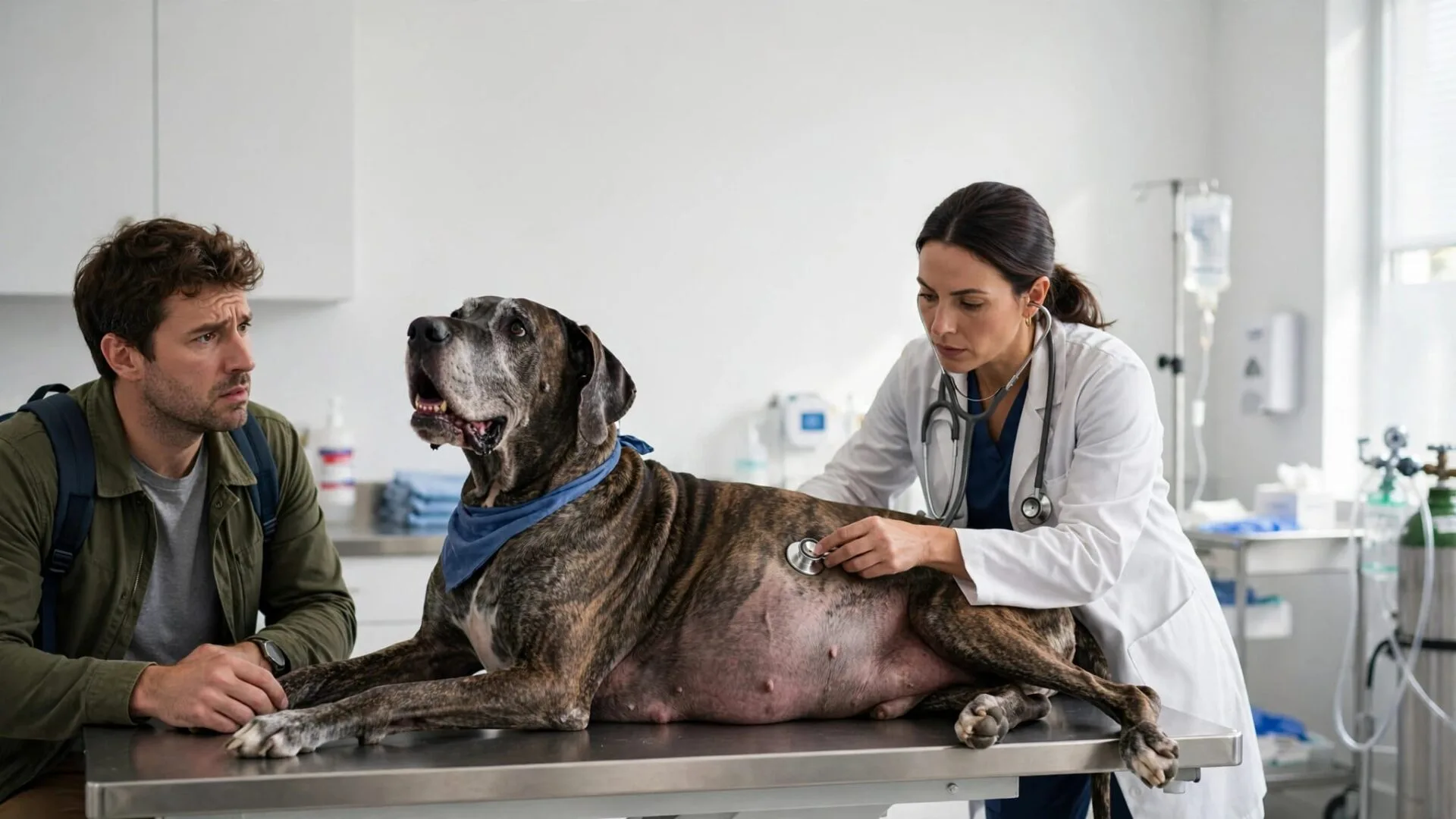 Torsion estomac chien : les signes d'urgence à connaître