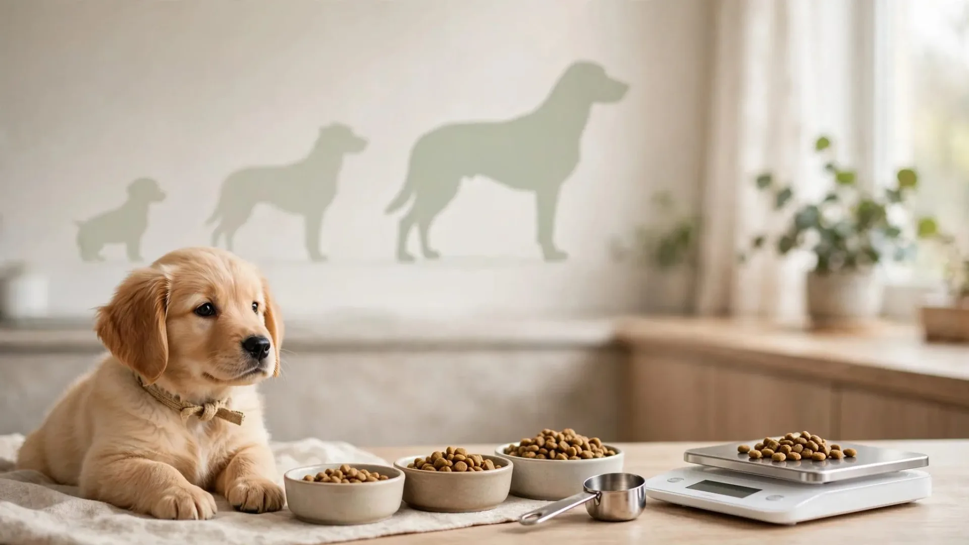 Alimentation chiot âge gabarit : les bons repères