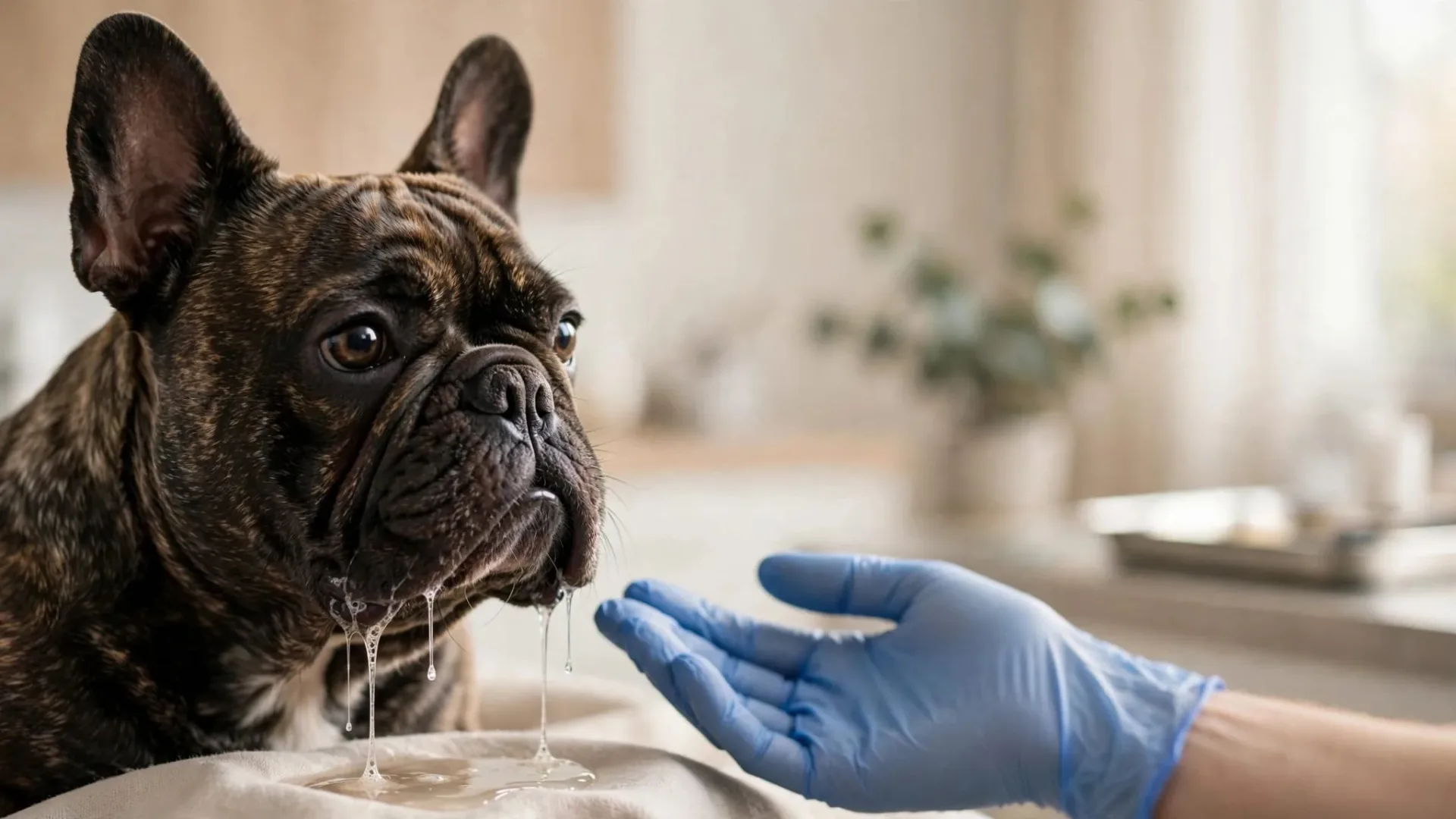 Chien qui bave beaucoup : causes et urgence