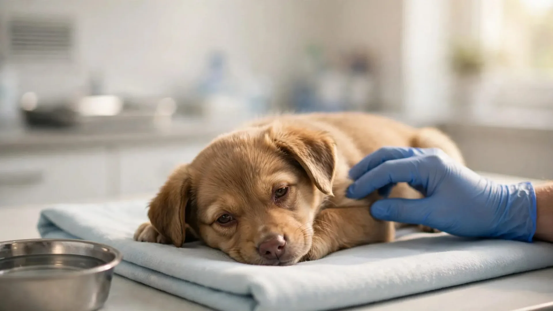 Parvovirose chiot : symptômes, urgence et soins